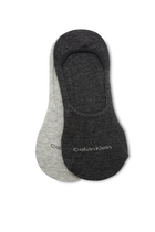 Cotton No-Show Socks, Pack of 2
